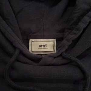 Ami Alexandre Mattiussi Navy Hoodie
